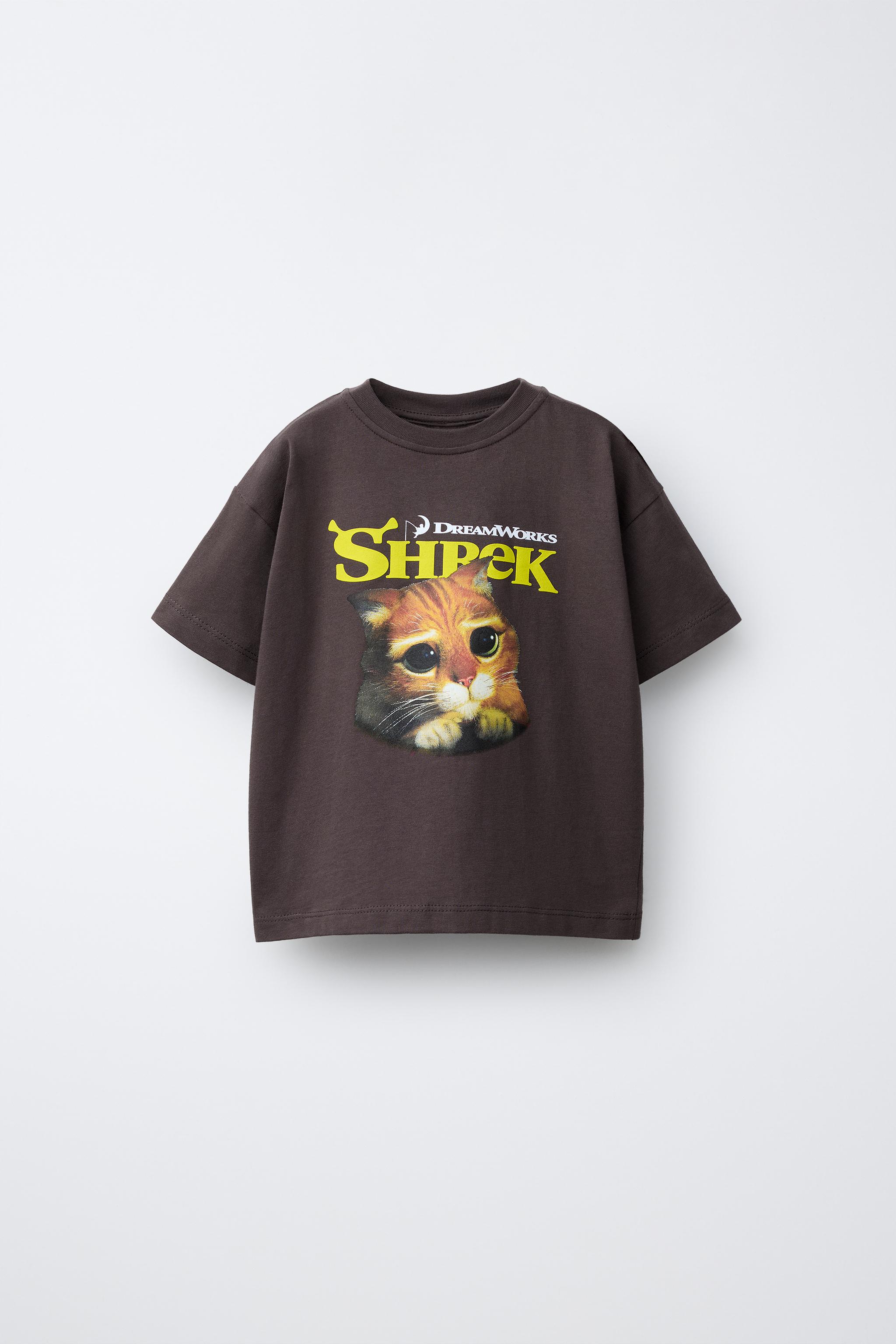 T-SHIRT LE CHAT POTTÉ SHREK ® DREAM WORKS
